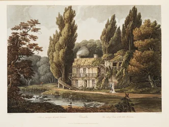 Versailles, The Eating Room at the Little Trianon, illustration from Versailles, Paris and Saint Denis