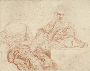 Portrait of Grinling Gibbons and His Wife