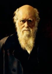Portrait of Charles Darwin