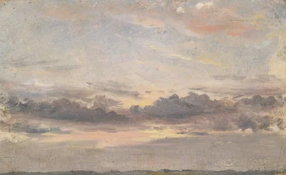 A Cloud Study, Sunset