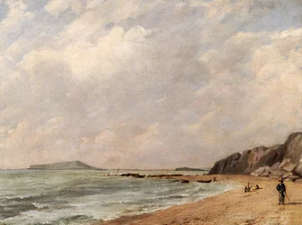 A View of Osmington Bay, Dorset, Looking Towards Portland Island