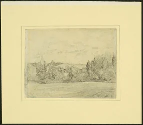 Binfield Rectory and Church, Berkshire