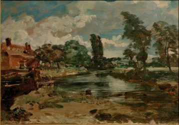 Flatford Mill Seen from the Lock
