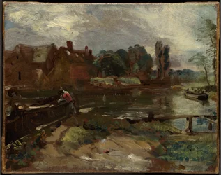 Flatford Mill from the Lock