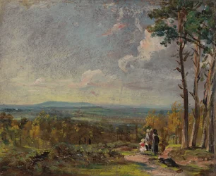 Hampstead Heath Looking Towards Harrow