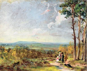 Hampstead Heath Looking Towards Harrow