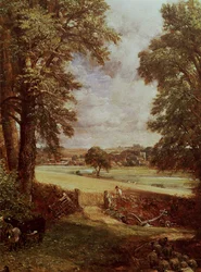 The Cornfield (detail of the harvester)