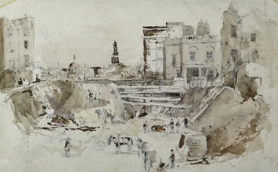 Construction of the London and Birmingham Railway, c.1835