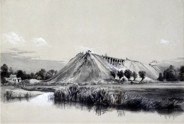 Making the Embankment at Wolverton, 29th June 1837