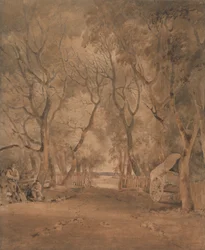 Entrance to Earlham Park, Near Norwich