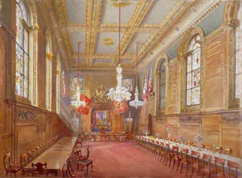 Interior of the Vintners