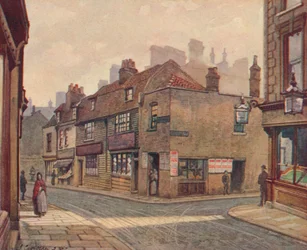 Old Houses in Snowfields, Bermondsey, 1887-1926