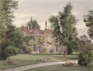 Side view of Raleigh House, Brixton Hill, Lambeth, 1887