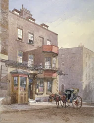 The Cheshire Cheese Tavern, Surrey Street, Westminster, London, 1883