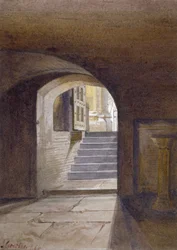 View of the Chapel of St Peter ad Vincula in the Tower of London, 1884