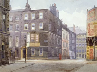 View of the Junction of Howard Street and Norfolk Street, London
