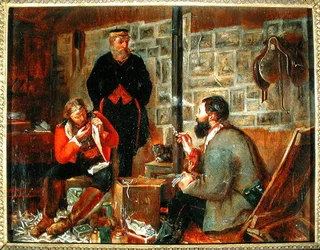 Study for a Welcome Arrival, c.1855-56