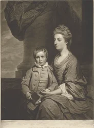 Elizabeth, Countess of Pembroke, and the Rt. Honble. George, Lord Herbert