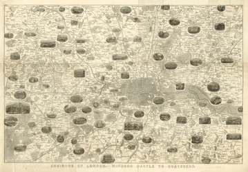 Environs of London, Windsor Castle to Gravesend
