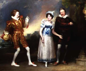 Master Page, Anne Page and Slender