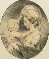 Portrait of Mrs. Hartop and Her Child