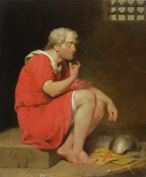 Robert (c.1054-1134) Duke of Normandy in Prison