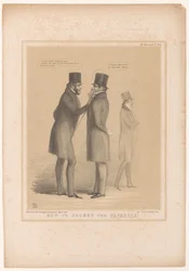 Caricature with Lord Bentinck and Smith O