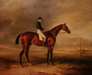 Priam, a Bay Racehorse Ridden by Sam Day