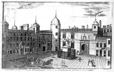 A Perspective View of the Parliament House and Exchequer, Edinburgh
