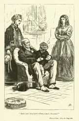Illustration for Phineas Finn by Anthony Trollope