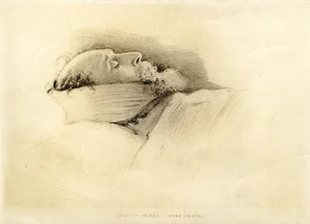 Dickens, the Day After His Death, 1870
