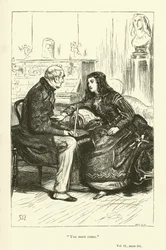 Illustration for Phineas Finn by Anthony Trollope