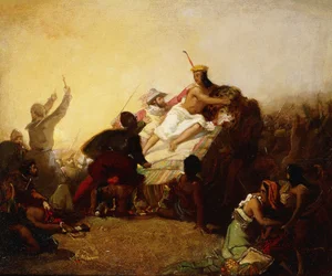 Pizarro Seizing the Inca of Peru