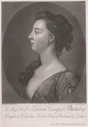 The Right Honorable Louisa Countess of Berkeley, Daughter of Charles Lenox Duke of Richmond and Lenox