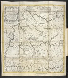 A Map of Kentucky, in The Discovery, Settlement and present State of Kentucke