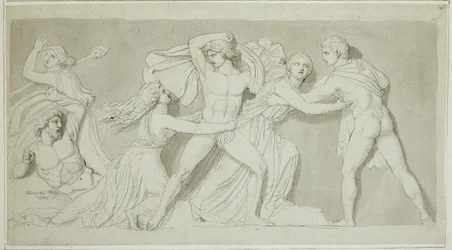 Amphion and Zethus Delivering their Mother Antiope from the Fury of Dirce and Lycus