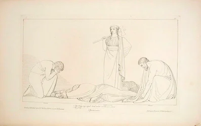 Clytemnestra and Chorus