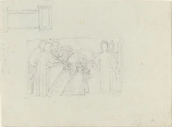 Study for a Monument to a Clergyman (recto and verso)