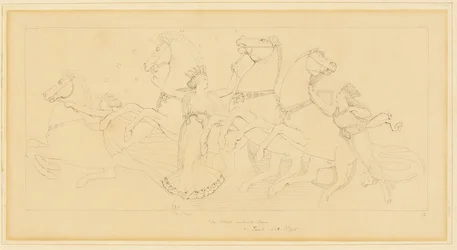 The Hours Taking the Horses from Juno