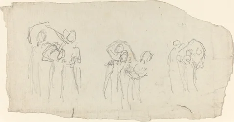 Three Groups of Dancers