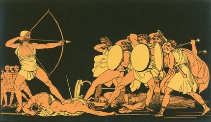 Ulysses killing the suitors