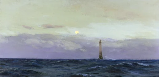 Wolf Rock Lighthouse, a Rocky Island off the Coast of Cornwall, by John Fraser