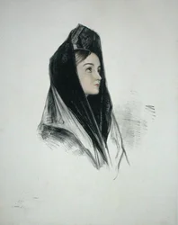 Girl in a Mantilla, Seville