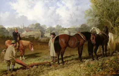 Morning: Preparing to Plough, 1848