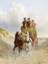 The Royal Mail Coach on the Road