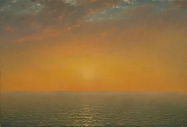 Sunset on the Sea
