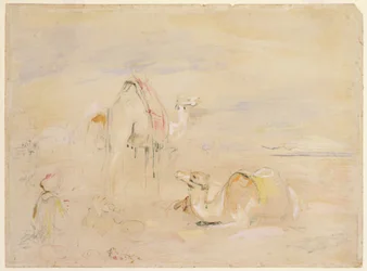 Study for a Halt in the Desert
