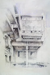 The Court of the House of the Artist, Cairo, Egypt