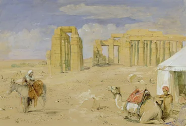 The Ramesseum at Thebes