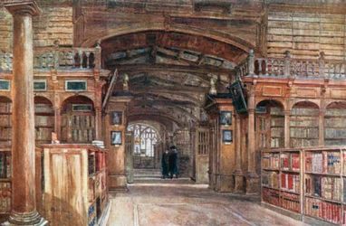 Interior of the Bodleian Library